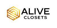 logo horizontal alive closets